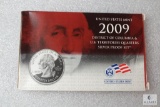 2009 United States Mint District of Columbia & US Territories Quarters Silver Proof Set