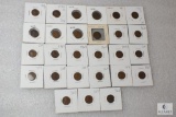 Lot of (27) 1936-D Lincoln wheat cents