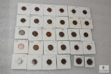 Lot of (30) Mixed Lincoln wheat cents - 1935 and 1936-S