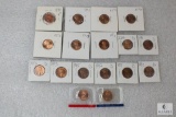 Lot of (17) mixed Lincoln Memorial cents - UNC and above