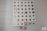 Lot of (44) mixed 1960s Lincoln Memorial cents