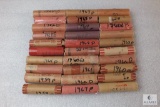 Mixed lot of (30) rolls of Lincoln Memorial cents