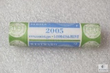 US Mint rolls of 2005-P Jefferson Westward Journey nickels