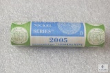 Roll of 2005-D Westward Journey Jefferson nickels