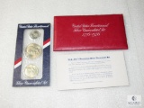 US Mint 1976 Bicentennial three-coin silver UNC set