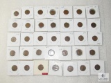 Lot of (35) 1918 Lincoln wheat cents