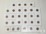 Lot of (28) 1917-S Lincoln wheat cents