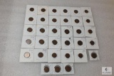 Lot of (33) 1925-S Lincoln wheat cents