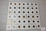 Lot of (42) 1925 Lincoln wheat cents
