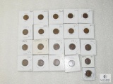 Lot of (21) 1920-S Lincoln wheat cents