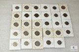 Lot of (29) mixed 1960s Jefferson nickels