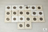 Lot of (20) late 1940s Jefferson nickels