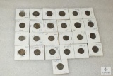 Lot of (25) Wartime alloy Jefferson nickels