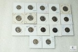 Lot of (20) mixed Jefferson nickels