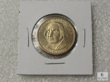 ERROR - George Washington Presidential Dollar coin - no motto around the rim