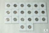 Lot of (20) mixed Mercury dimes