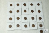 Lot of (21) 1930-S Lincoln wheat cents