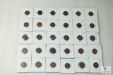 Lot of (30) 1938-D Lincoln wheat cents