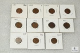 Group of (11) 1927 Lincoln wheat cents