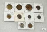 Lot of (10) mixed tokens