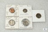 Lot of (5) mixed ERROR coins