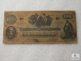 November 20, 1864 CSA Civil War $100 note
