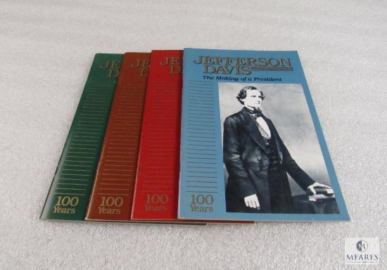 Lot of 4 Jefferson Davis books