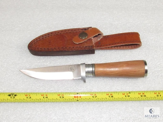 Chipaway Cutlery Fixed Blade Skinner Knife with Wood handle