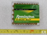 NEW 100 rounds Remington High Velocity 22 Long Rifle Ammo, Plated Round Nose