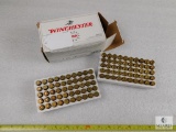 100 Rounds Winchester 40 S&W 165 Gr. Full Metal Jacket