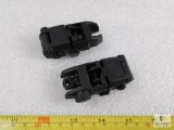 NEW Front and Rear flip-up AR 15 sights