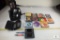 Nintendo DS Lite with Storage Case, Charger, and lot of assorted Games