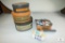 Lot Vintage Nesting Storage Boxes & Tin box with Sewing Supplies