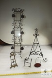 Lot of Metal Picture Holder and Photo Easels
