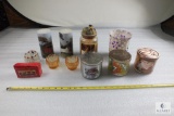 Lot of Candles & Candle Holders