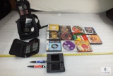 Nintendo DS Lite with Storage Case, Charger, and lot of assorted Games