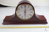 Bulova Quartz Wooden Mantel Clock