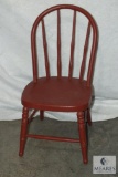 Small Child's Wooden Chair Bentwood Back