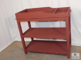 Vintage Wood Garden Potting Table or possible Changing Table