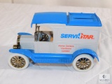 Ertl ServicStar 1913 Replica Ford model T Van Collectible Bank
