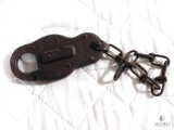 Antique Yale Padlock with Chain