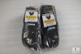 Lot of (2) New Packs Cordova Jersey Brown Gloves Size Large (20 Pairs Total)