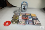Memorex CD Player with Assorted Rock CD's - Ozzy, Metallica, and more