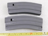 Two 30 round 5.56 AR 15 Rifle mags
