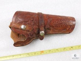 Hand Tooled Leather Holster fits 4