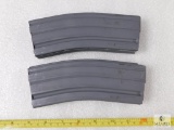 Two 30 round 5.56 AR 15 Rifle mags