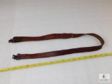 Hunter leather military rifle sling with swivels