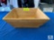 American Metal Craft Bamboo 12-inch Square Bowl