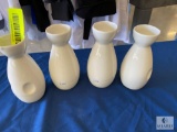 Lot of 4 - Saki Bottles