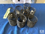 Lot of 8 - Round Black Sugar Packet Holders